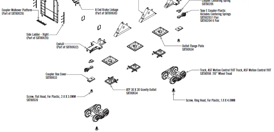 SCALE-TRAINS-Operator-HO-Scale-Gundersson-5188-Covered-Hopper-Train-fig-2