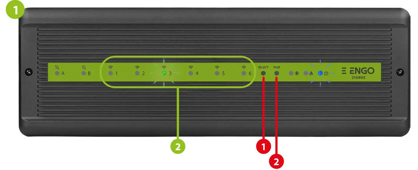 ENGO CONTROLS EONEBATW, EONEBATB Internet Controlled Thermostat - Binding thermostat with the ECB62ZB wireless control box