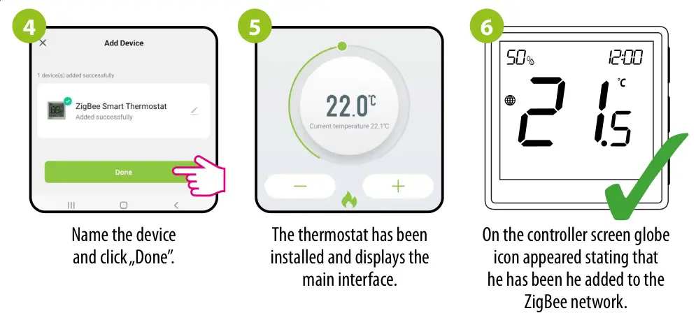 ENGO CONTROLS EONEBATW, EONEBATB Internet Controlled Thermostat - STEP 3 - CONNECT THE THERMOSTAT TO ZigBee 2