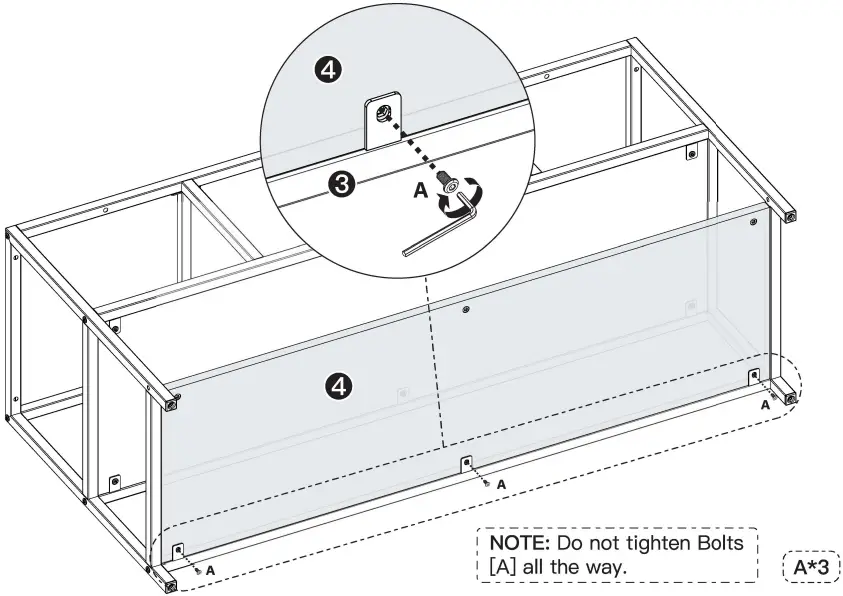 ErgoAV ERTFS5-01 BC TV Stand - Figure 5