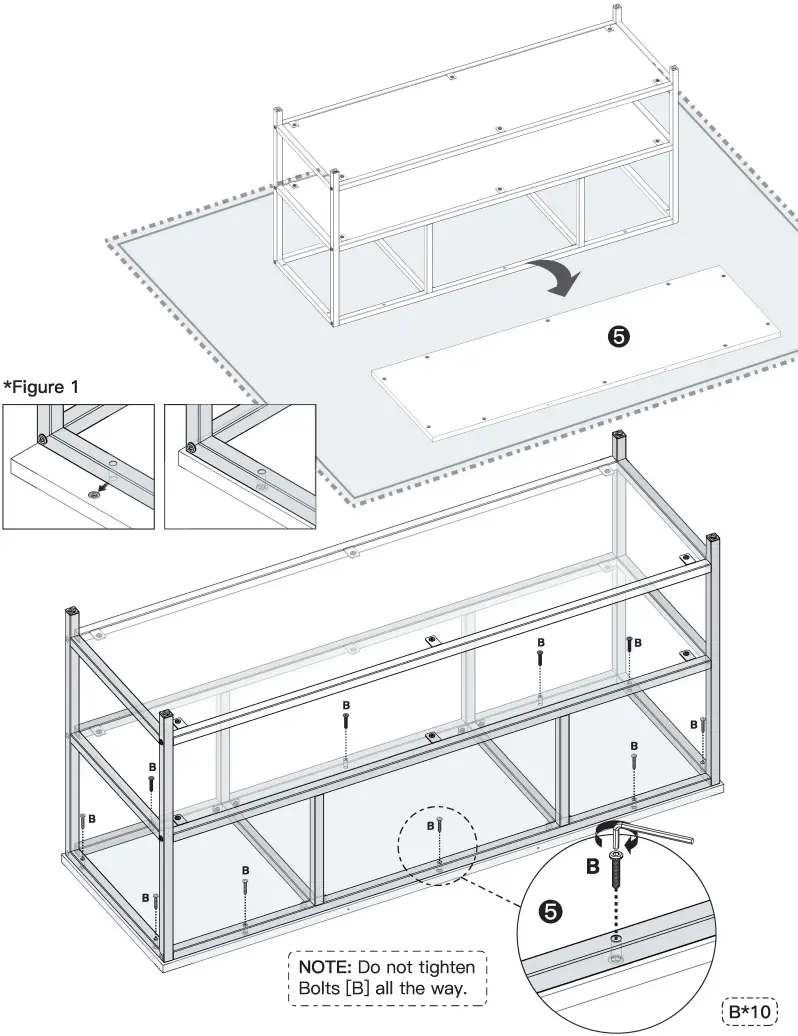 ErgoAV ERTFS5-01 BC TV Stand - Figure 7