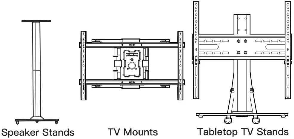 ErgoAV ERTFS5-01 BC TV Stand - Stands