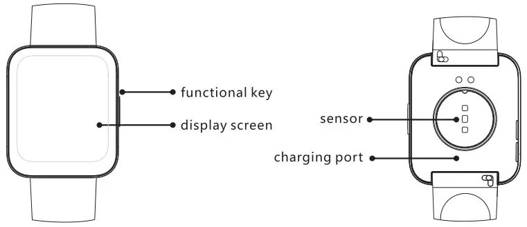 Ultra Easy Health Technology S10 Smart Watch