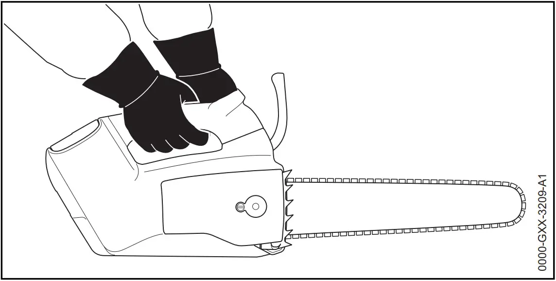 STIHL MSA 220 TC O Handled Battery Chainsaw - Chainsaw 2