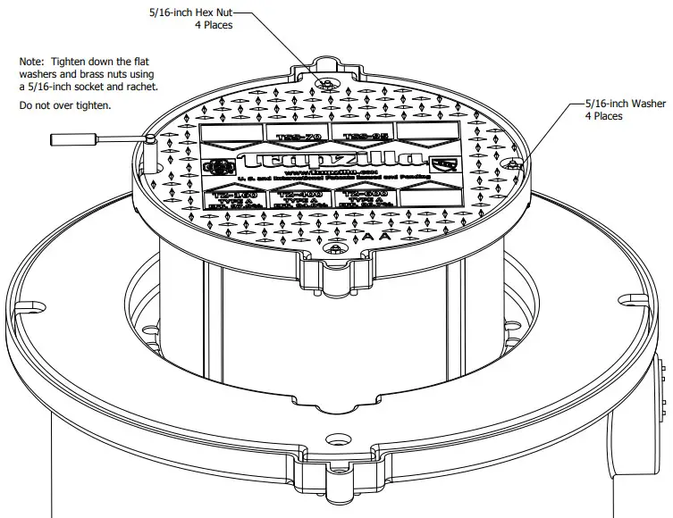 Trapzilla TZ 525 Grease Interceptor - silicone sealant