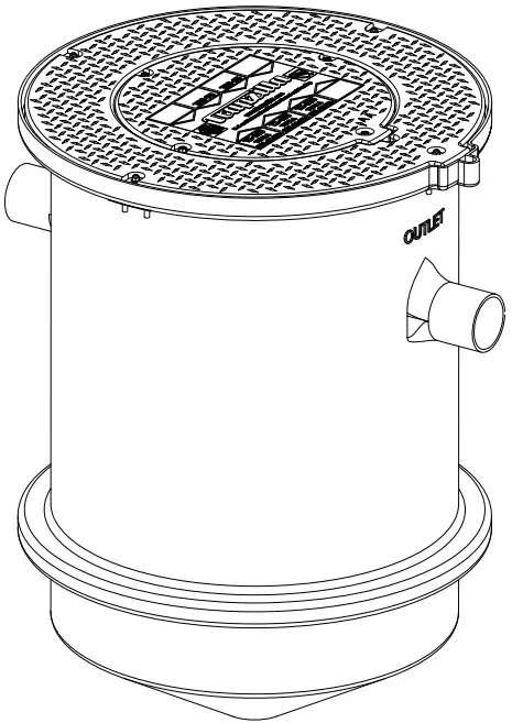 Trapzilla TZ 525 Grease Interceptor
