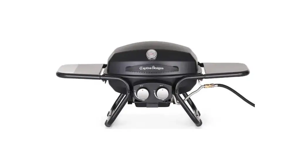 Captiva Designs E02gr012 2-burner Portable Propane Gas Grill User Guide