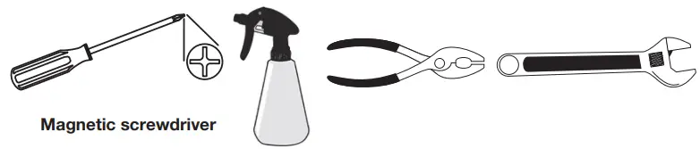 Captiva Designs E02GR012 2 Burner Portable Propane Gas Grill - Tools