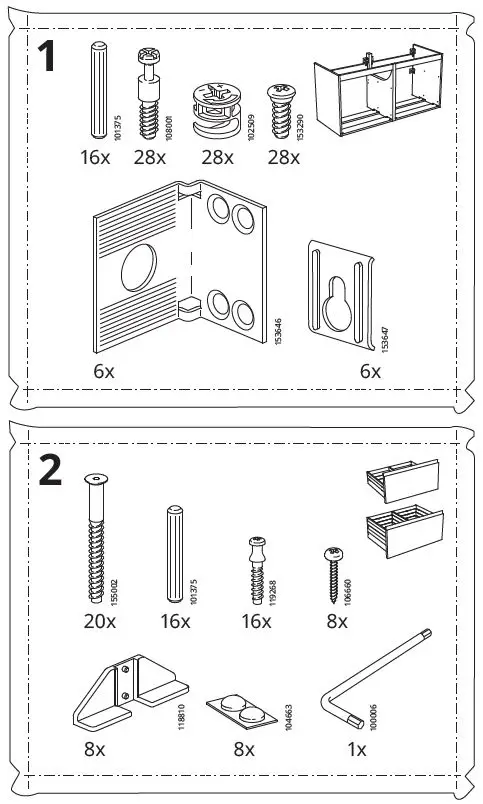 IKEA-GODMORGON-Wash-Stand-with-4-Drawers-2