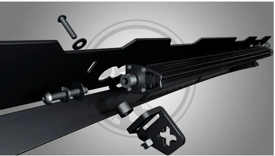 UPTOP BRAVO FJ Cruiser Roof Rack - Fairing Lighting Tutorial