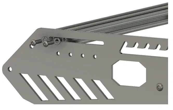 UPTOP BRAVO FJ Cruiser Roof Rack - Front Load Bar