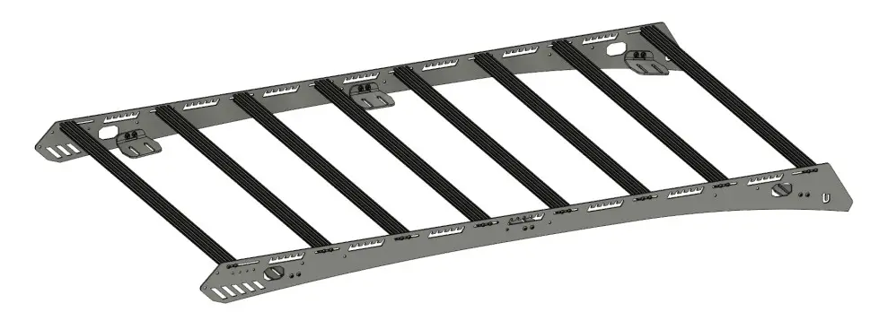 UPTOP BRAVO FJ Cruiser Roof Rack - Progress Image