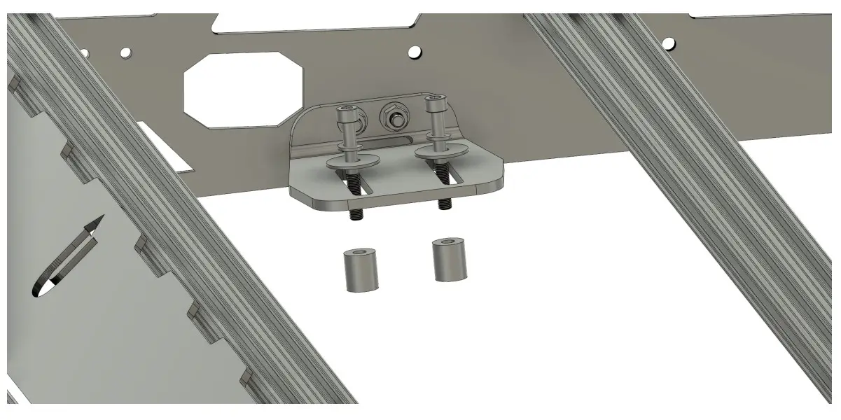 UPTOP BRAVO FJ Cruiser Roof Rack - Spacer Placement