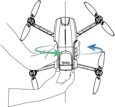 RUKO F11MINI - Calibrate the Compass 2