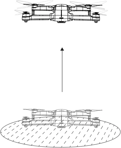 RUKO F11MINI - Take off