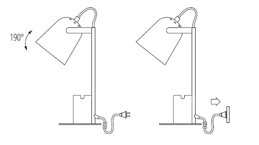 Kanlux RAIBO E27 Desk Lamp 2