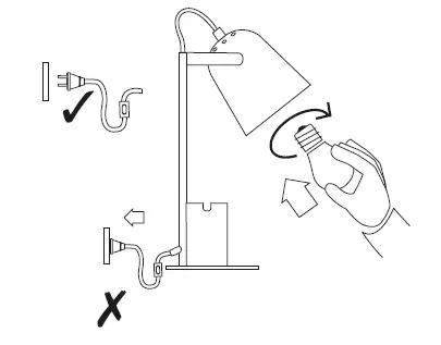 Kanlux RAIBO E27 Desk Lamp 5