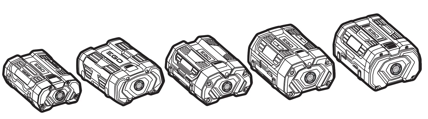 EGO BA1400T 56V POWER Battery and Charging Kit