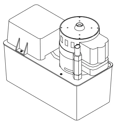 beckett-CB501ULHTSP-Condensate-Removal-Pump-fig 1