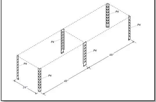 GLADIATOR GALS24M1KG Overhead GearLoft Storage Rack - ASSEMBLY INSTRUCTIONS 11