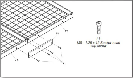 GLADIATOR GALS24M1KG Overhead GearLoft Storage Rack - ASSEMBLY INSTRUCTIONS 5