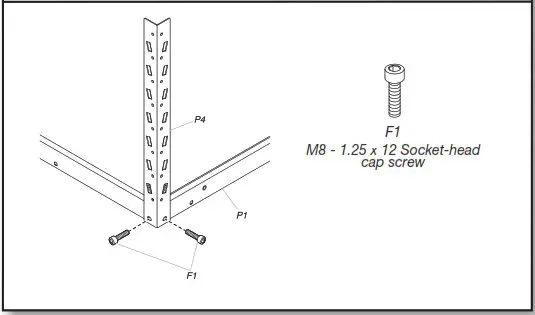 GLADIATOR GALS24M1KG Overhead GearLoft Storage Rack - ASSEMBLY INSTRUCTIONS 6