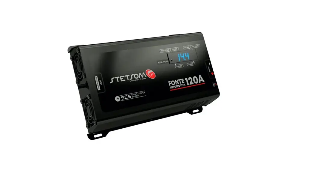 Stetsom 120a Infinite Black Power Supply And Charge User Manual