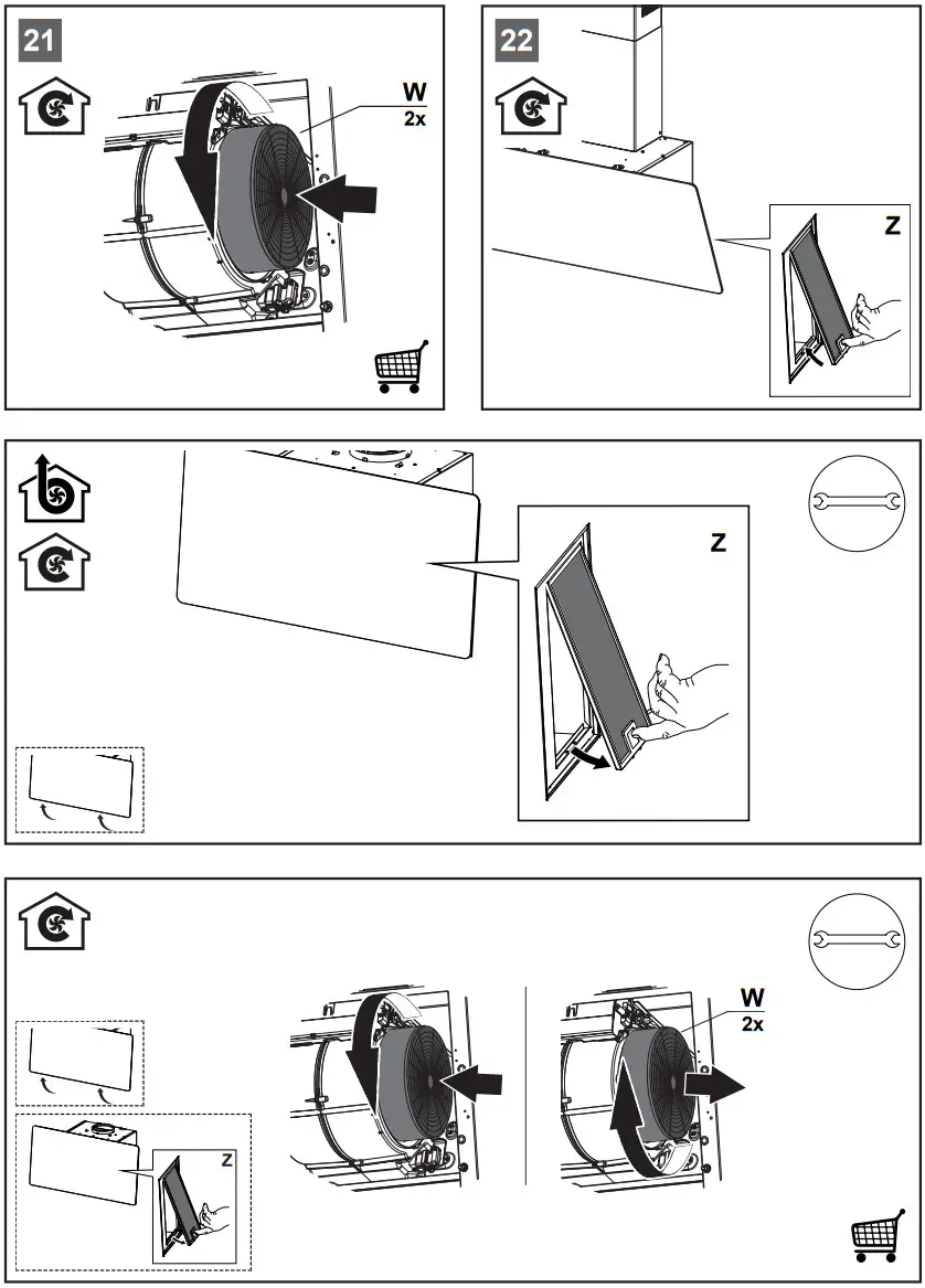 BLAUPUNKT 5DL69653 Extractor Hood - Figure 10