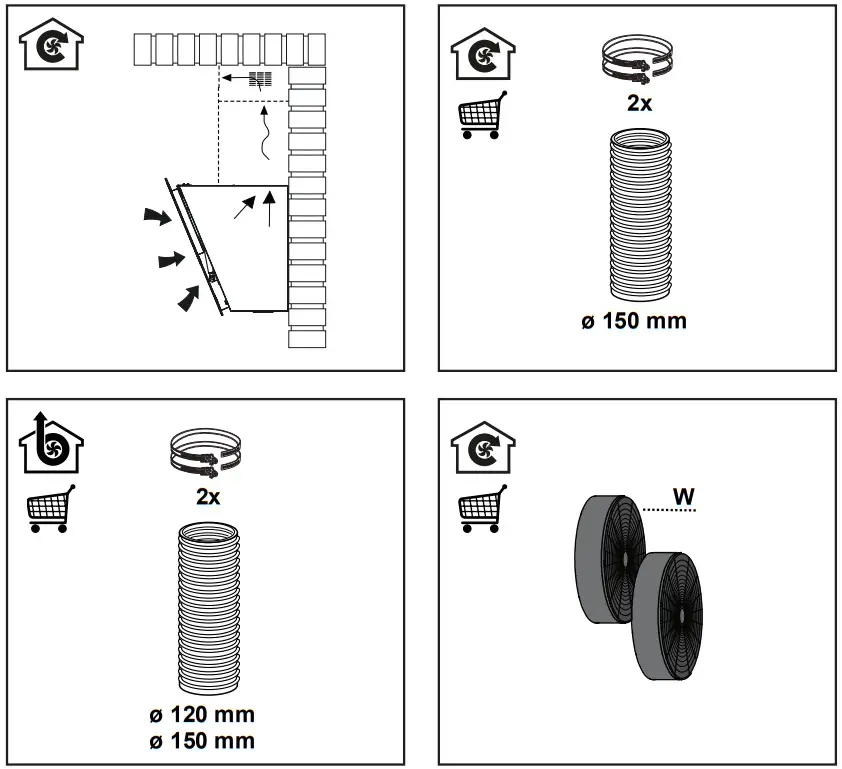 BLAUPUNKT 5DL69653 Extractor Hood - Figure 3
