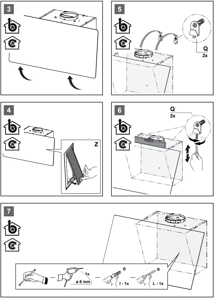 BLAUPUNKT 5DL69653 Extractor Hood - Figure 6