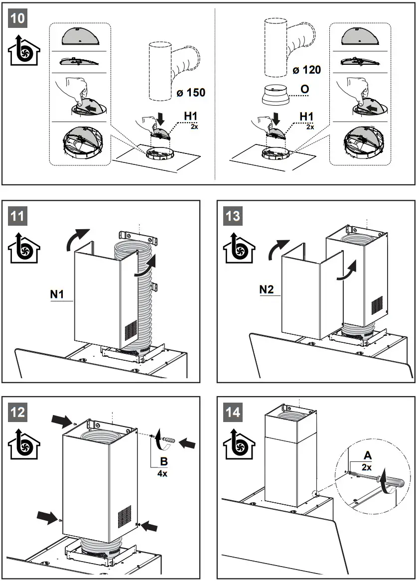 BLAUPUNKT 5DL69653 Extractor Hood - Figure 8
