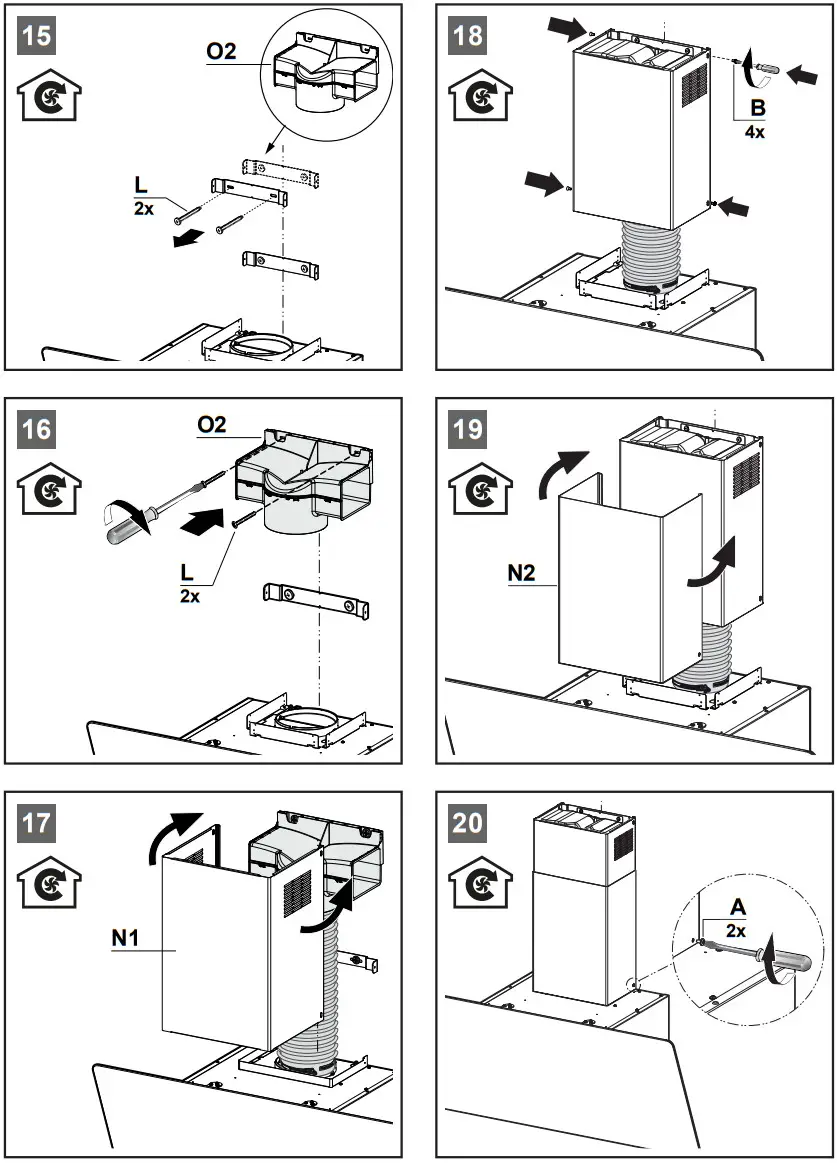 BLAUPUNKT 5DL69653 Extractor Hood - Figure 9