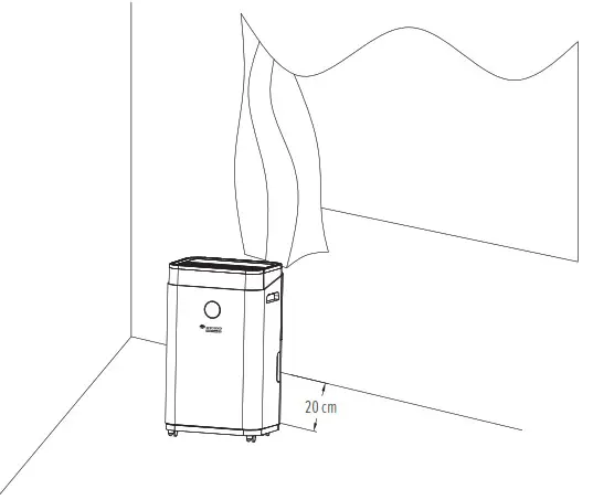 MYCOND Smart 25 Air Dehumidifier - INSTALLATION