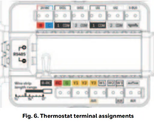 Honeywell-TC500A-Commercial-Thermostat-fig-6