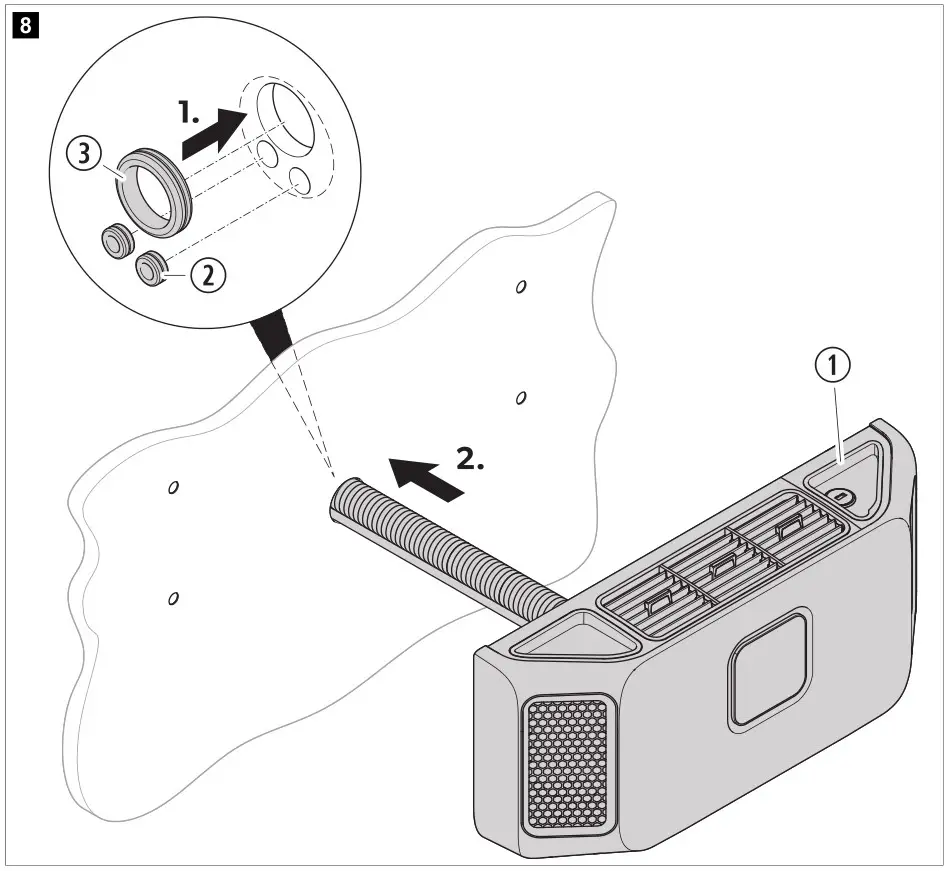 DOMETIC SPX1200I Climate Control Coolair - Fig 8
