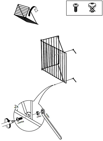 IKEA JOSTEIN Shelving Unit with Doors 10