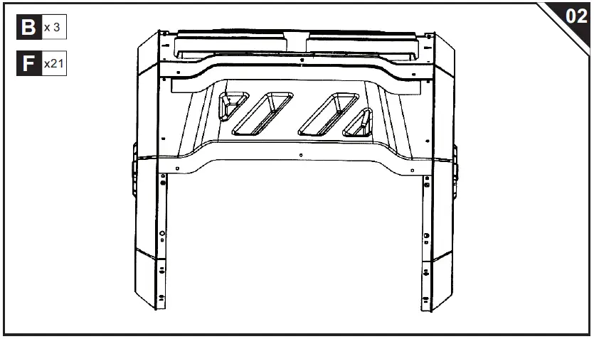 Outsunny 845-490GY Garden Compost Bin-fig-6