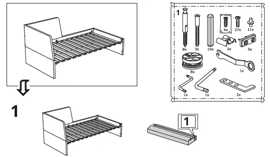 IKEA-AA-1866851-15-FLEKKE-Day-Bed-Frame-with-2-Drawers-34