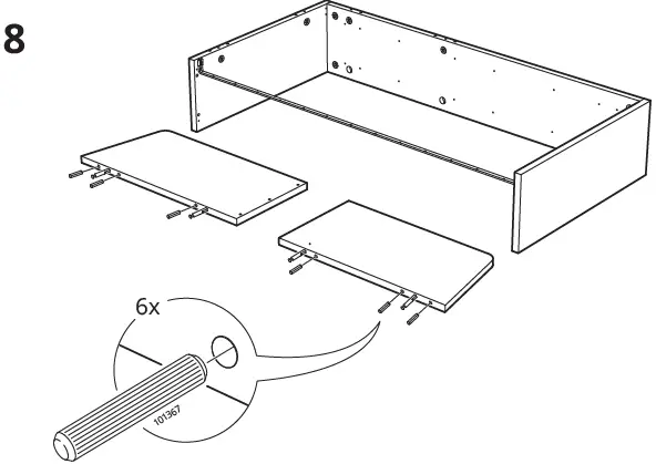 IKEA-AA-1866851-15-FLEKKE-Day-Bed-Frame-with-2-Drawers-43