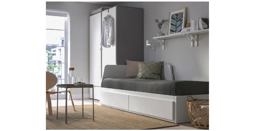 Ikea Aa-1866851-15 Flekke Day Bed Frame With 2 Drawers Instruction Manual Ikea Aa-1866851-15 Flekke Day Bed Frame With 2 Drawers Instruction Manual