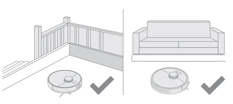 DreameBot D10 Plus Auto Empty Robot Vacuum and Mop -Clearing Home 2