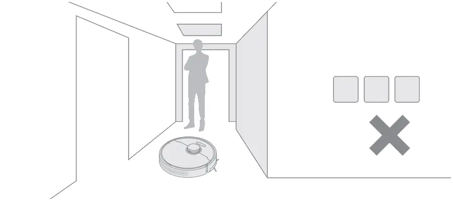 DreameBot D10 Plus Auto Empty Robot Vacuum and Mop -Clearing Home 3