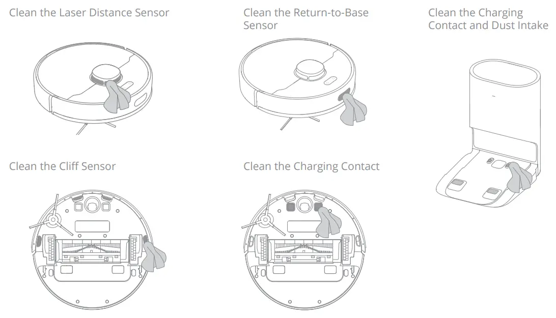 DreameBot D10 Plus Auto Empty Robot Vacuum and Mop - Routine