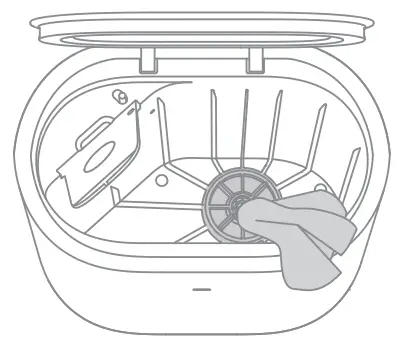 DreameBot D10 Plus Auto Empty Robot Vacuum and Mop - collection bag 1