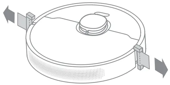 DreameBot D10 Plus Auto Empty Robot Vacuum and Mop -strips