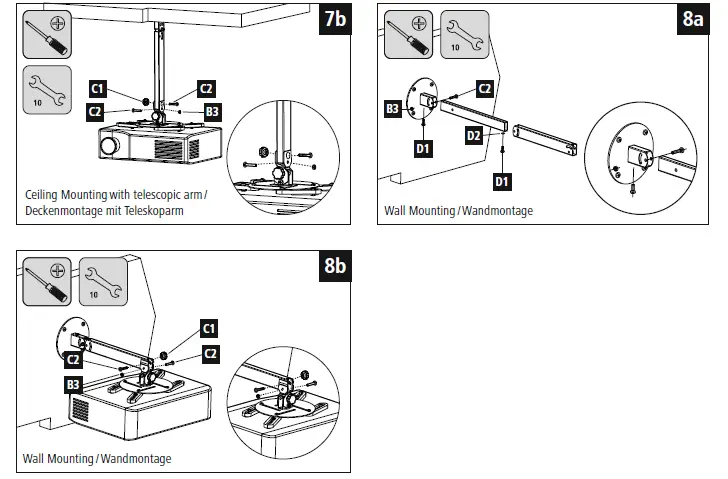 hama-00084422-Projector-Mount-5