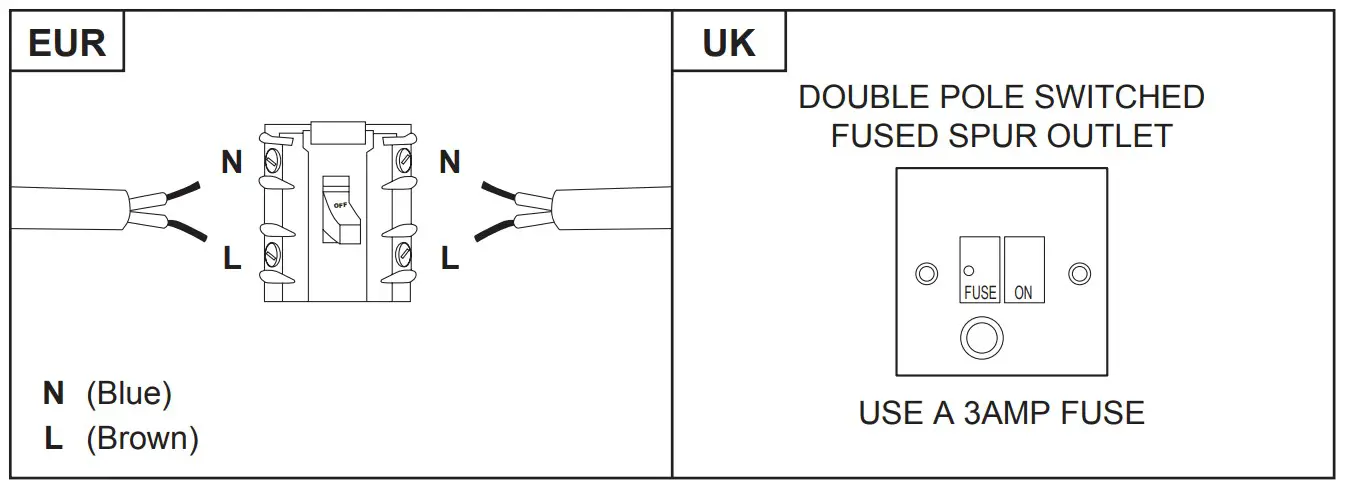 COOKE LEWIS CLCGB60 Black Curved Glass Cooker Hood - fig 1