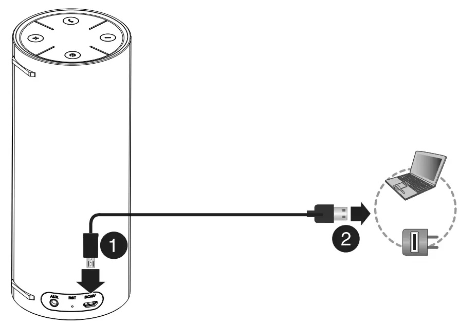 Charging Your Speaker