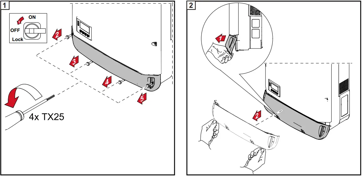 Fronius 10.0-3-M - Fronius Symo Installation 4