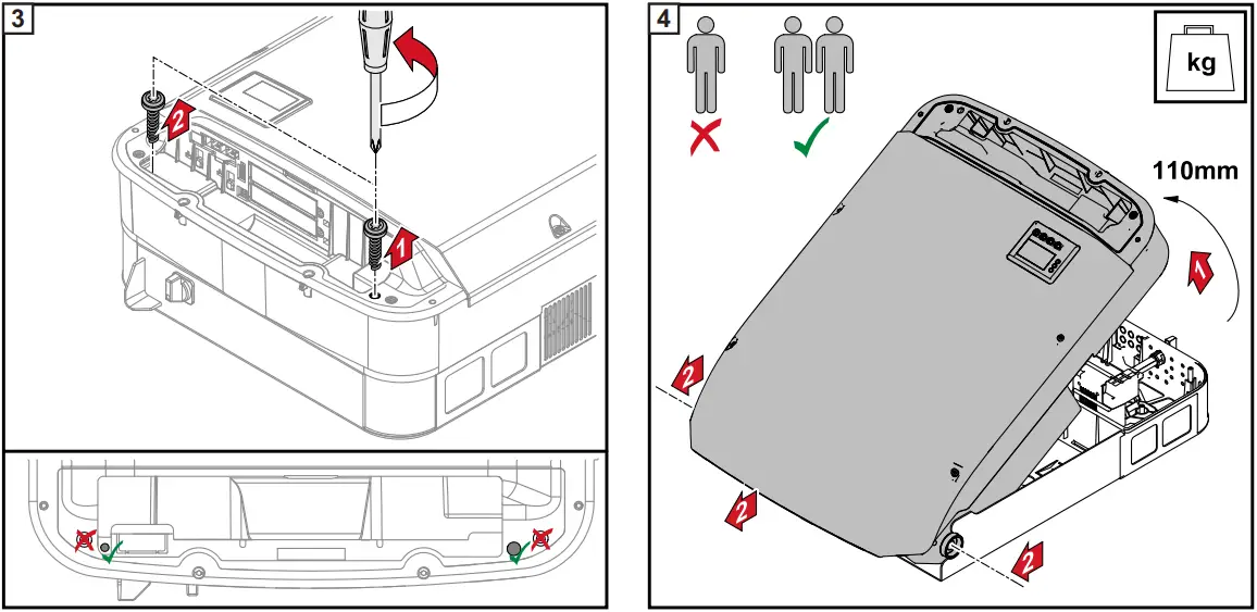 Fronius 10.0-3-M - Fronius Symo Installation 5
